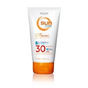 Oriflame Sun Zone napvédő lotion arcra és testre SPF 30